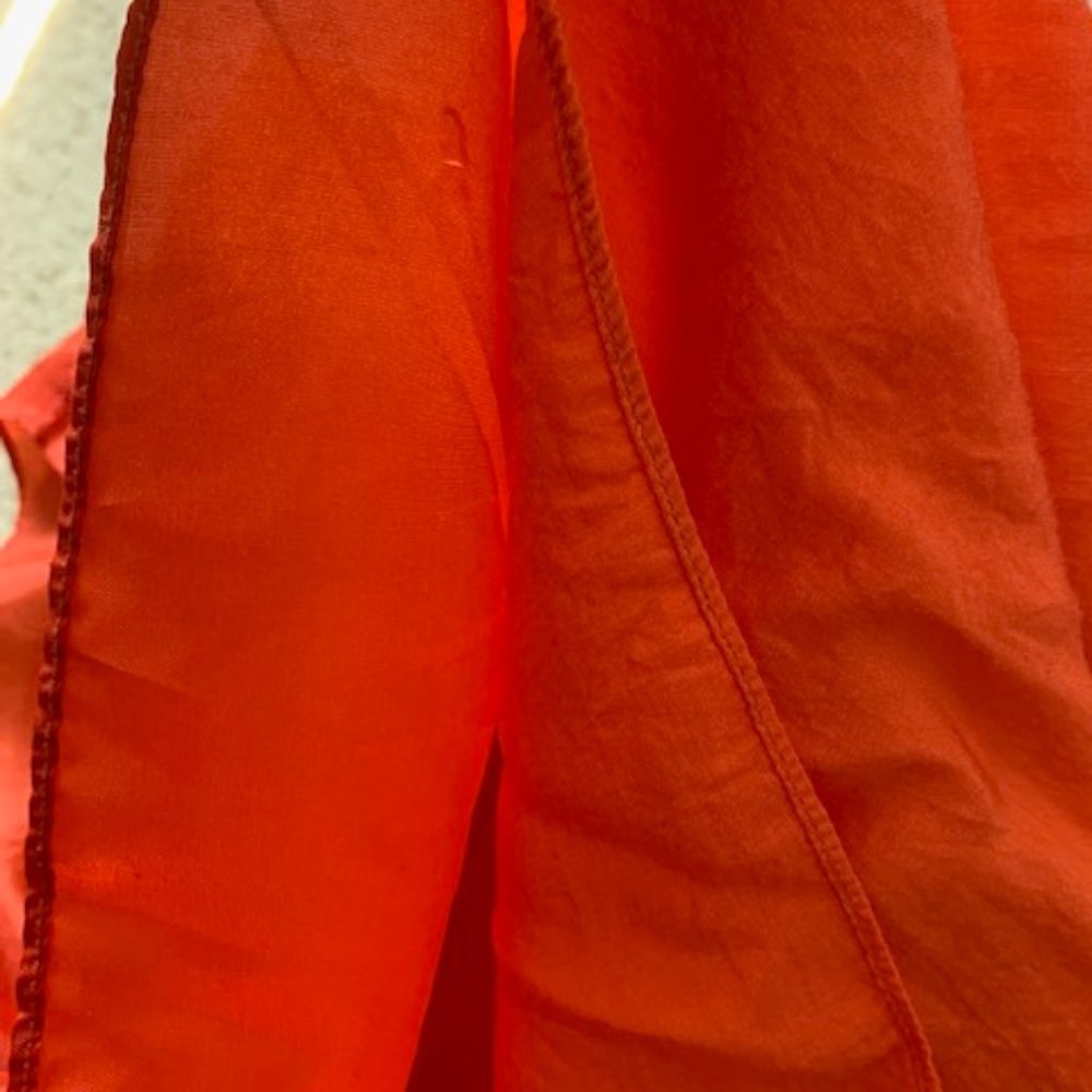 Orange Ruffle Pinkyotto Dress - Picture 7 of 8